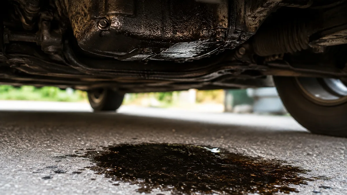 Auto verliert Öl – Ursachen, Risiken und was Sie tun sollten